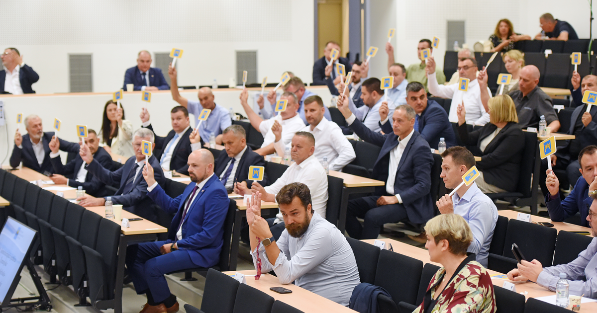 Konstituirana Splitsko-dalmatinska skupština. Boban: Spremni smo za dobre amandmane