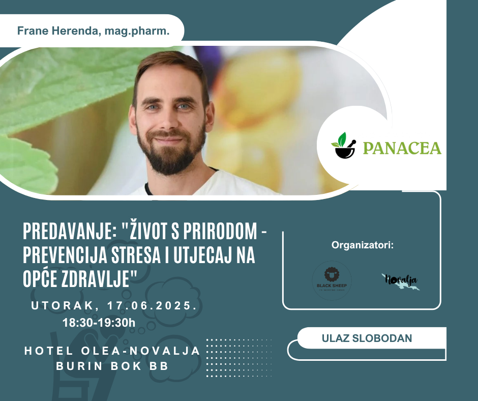 Poslušajte predavanje Frane Herende “Život s prirodom – prevencija stresa i utjecaj na opće zdravlje”