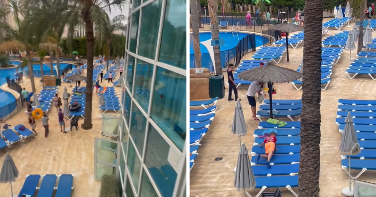 “Jadno i tužno”: Borba za ležaljke u hotelu šokirala internet, video je viralan
