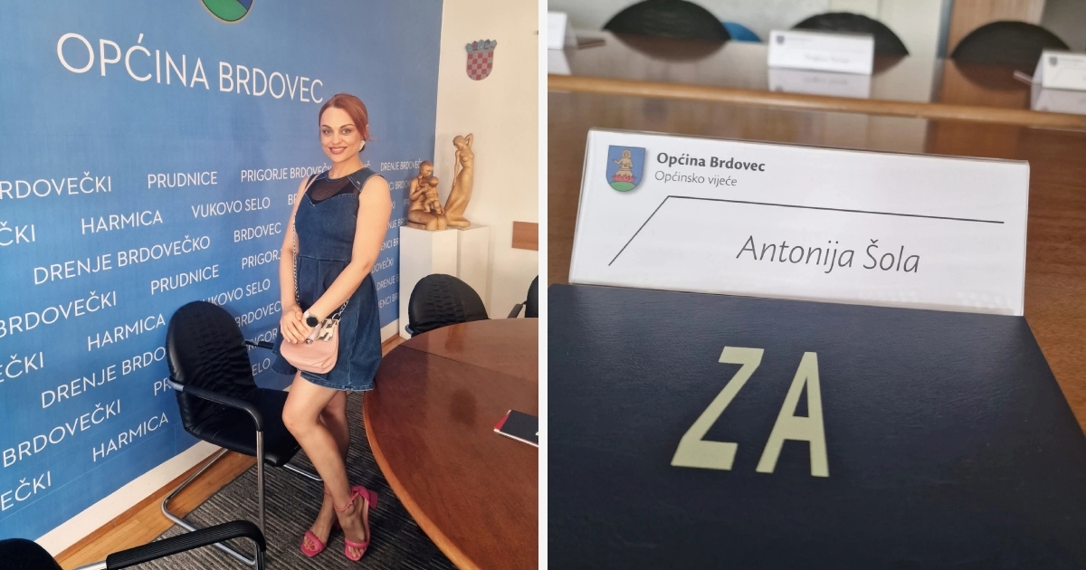 Antonija Šola pohvalila se ulaskom u općinsko vijeće Brdovca: Postajem vaš glas