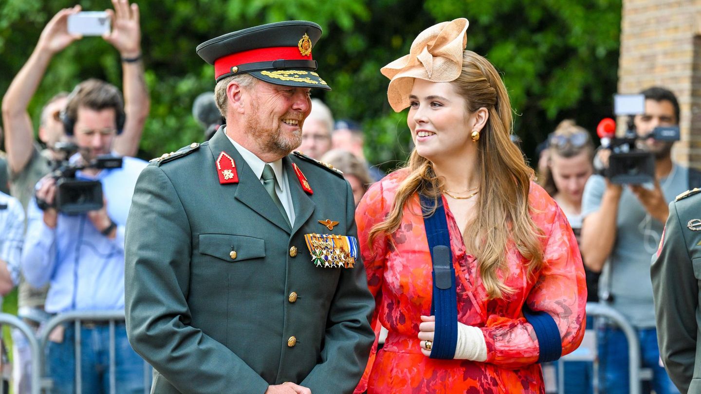 Princeza Amalia: Princeza Amalia pokazuje se s petljama za ruke – i u dobrom raspoloženju