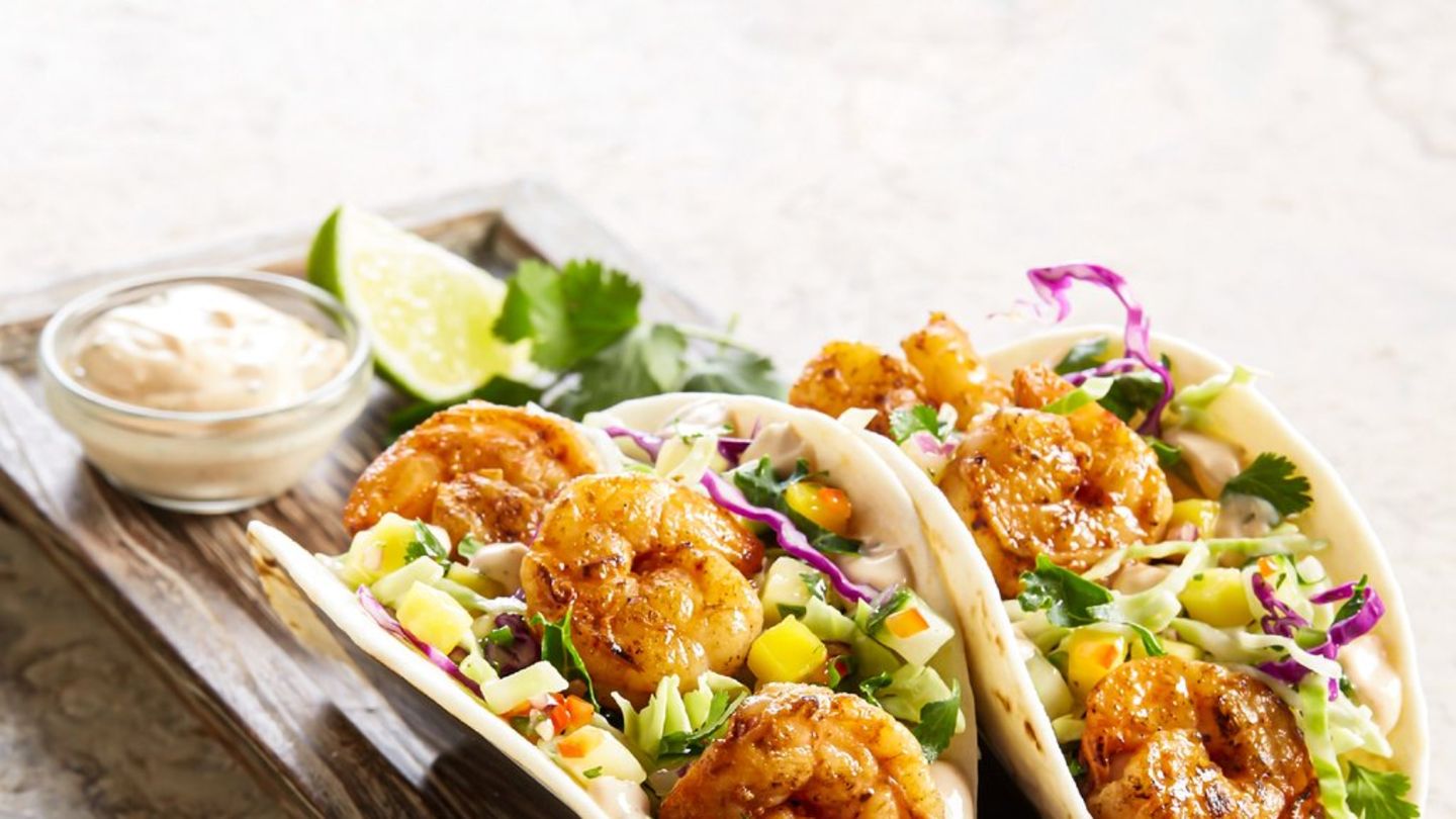 Kao iz Meksika: začinjene tacos škampi s avokada-salom
