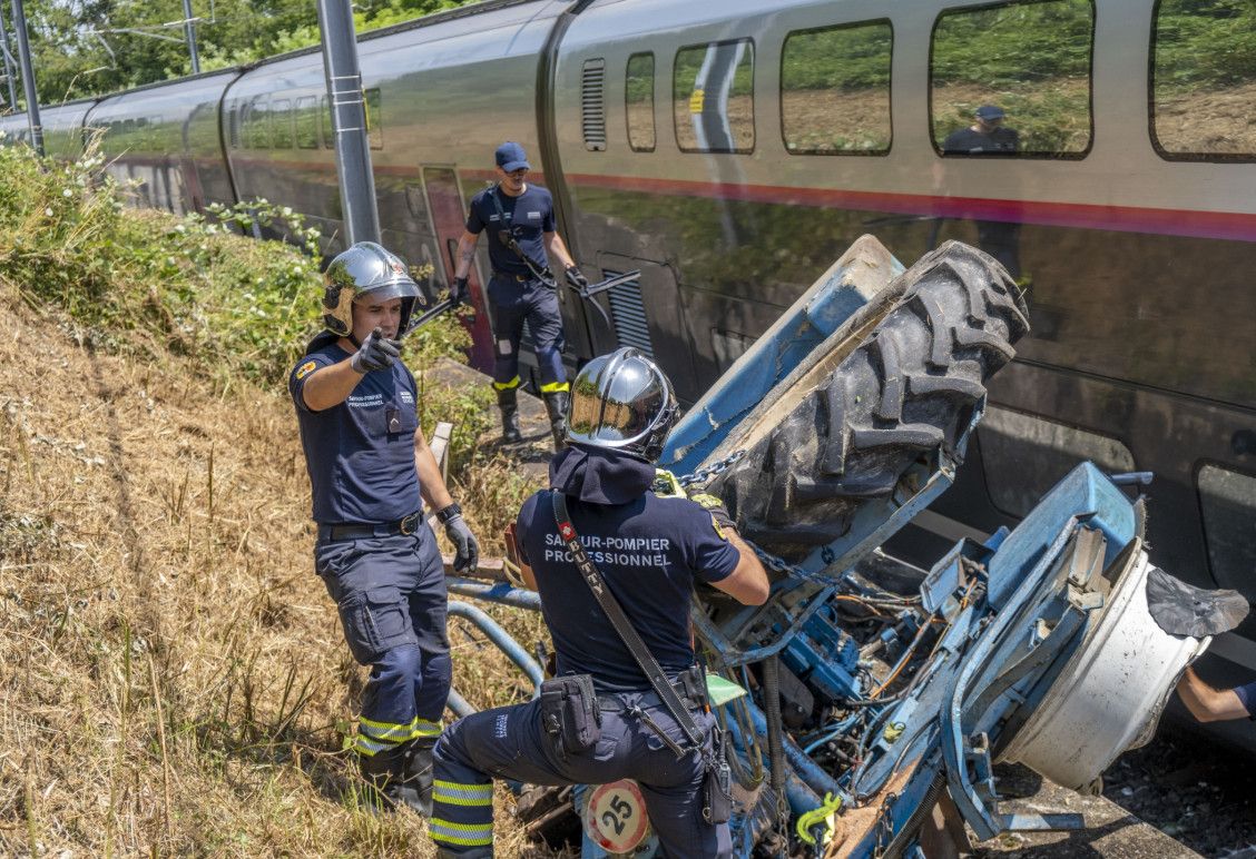 TGV udara traktor u Ženevi