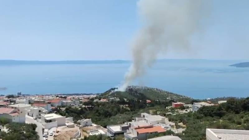 VIDEO Novi požar kod Makarske