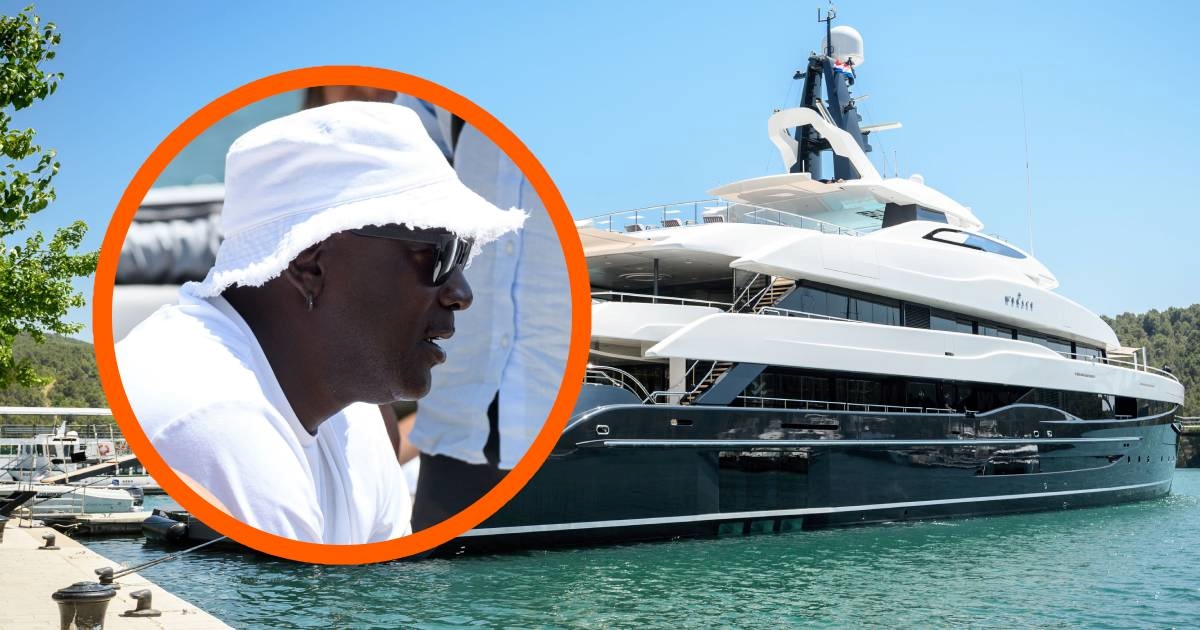 FOTO Michael Jordan po Jadranu plovi na luksuznoj jahti od 75 metara