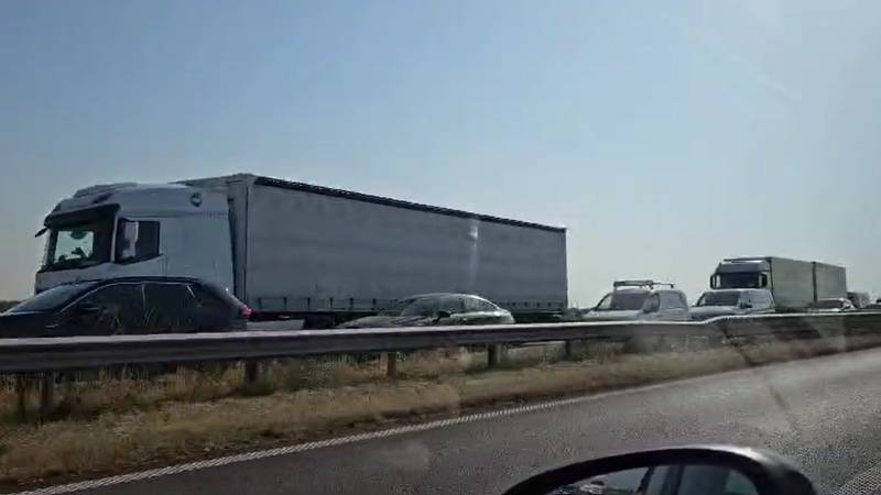 VIDEO Kamion se prevrnuo na zagrebačkoj obilaznici