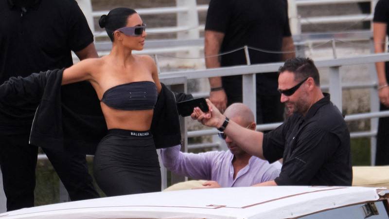 FOTO Slavni stižu na vjenčanje Bezosa i Lauren! Došle su Kim Kardashian i Kris Jenner