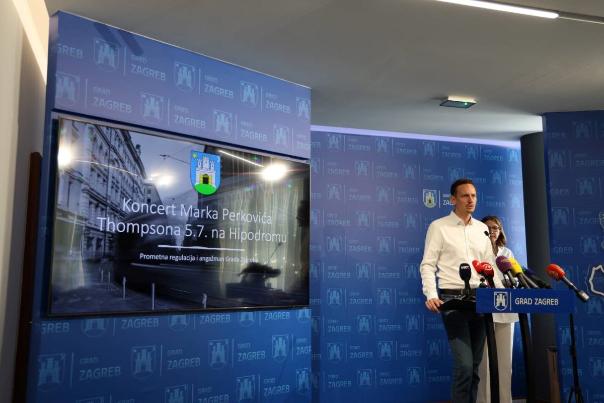 UŽIVO Pola Zagreba bit će blokirano zbog koncerta. Objavljena karta zatvaranja