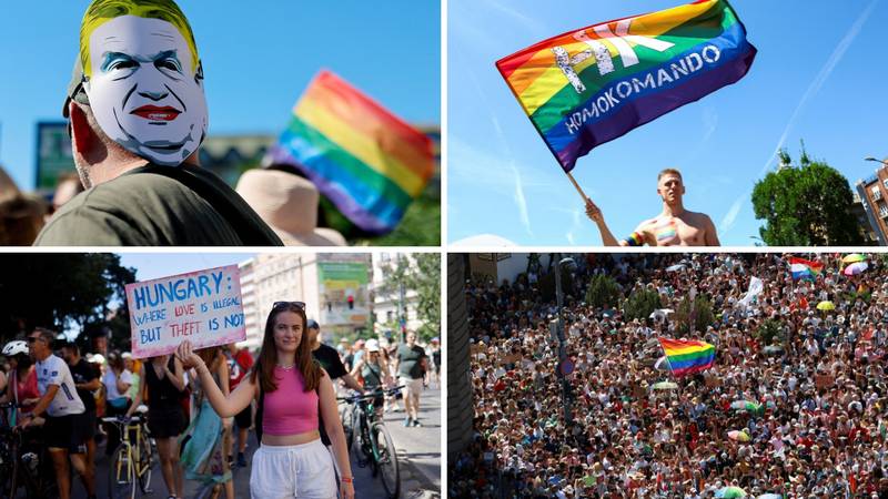 FOTO Deseci tisuća Mađara su na ulicama Pridea u Budimpešti