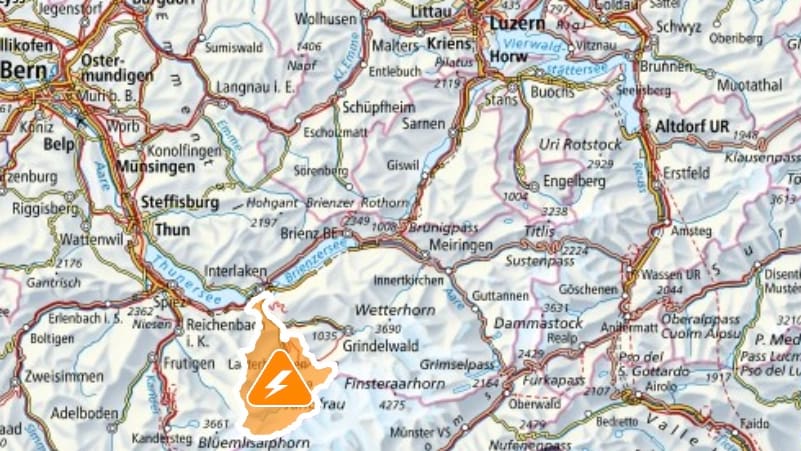 Ogroman Savjet za Hailstore: Alertswiss upozorava na nasilne grmljavinske oluje u Bernese Oberlandu