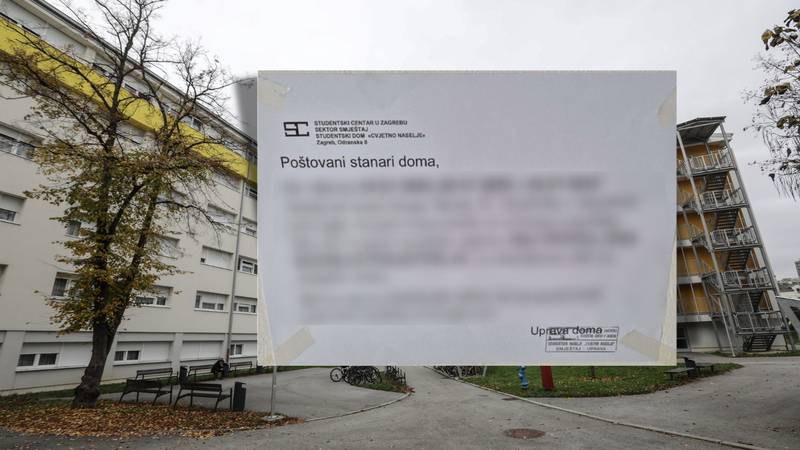 FOTO Zbog Thompsonovog koncerta promijenili pravilo u studentskom domu u Zagrebu