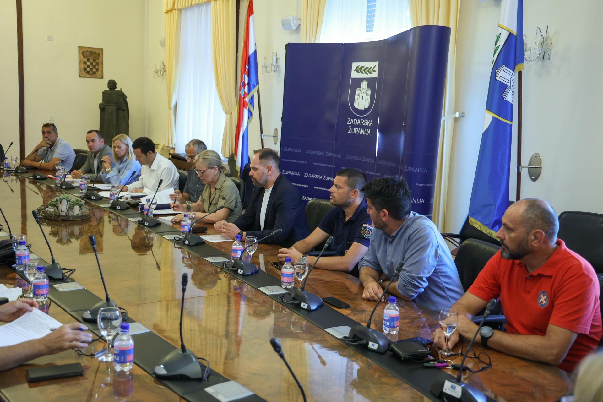 Župan Bilaver imenovao novi Stožer civilne zaštite: Dujela na čelu, prioritet sigurnost u sezoni i koordinacija službi