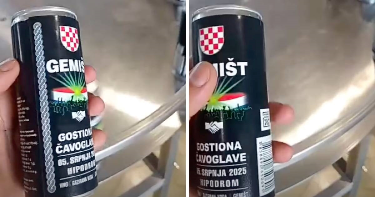 Okupljeni u fan zoni na Bundeku moći će naručivati gemišt u limenci s grbom