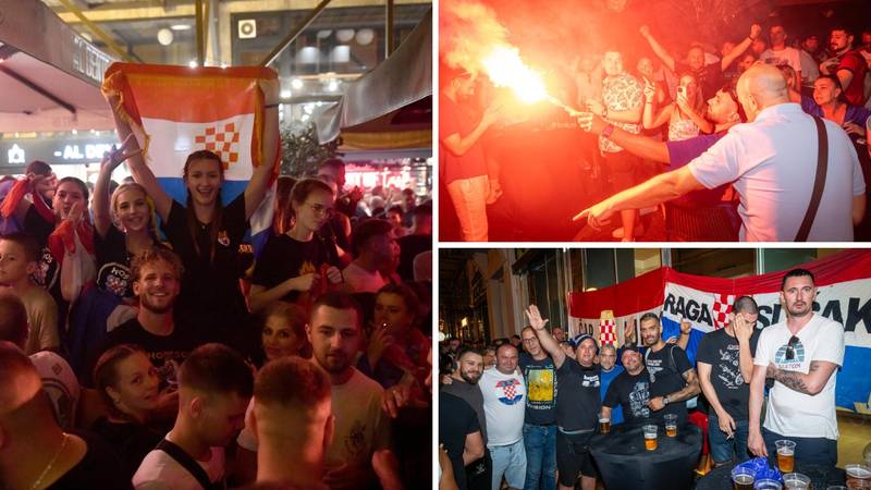 FOTO Ludnica u Bogovićevoj. Ni kiša nije omela Thompsonove fanove, zapalili su i baklje!