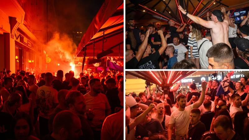 UŽIVO Baklje i pjesma u centru Zagreba: Thompsonovi fanovi ‘zagrijavaju’ se za veliki koncert
