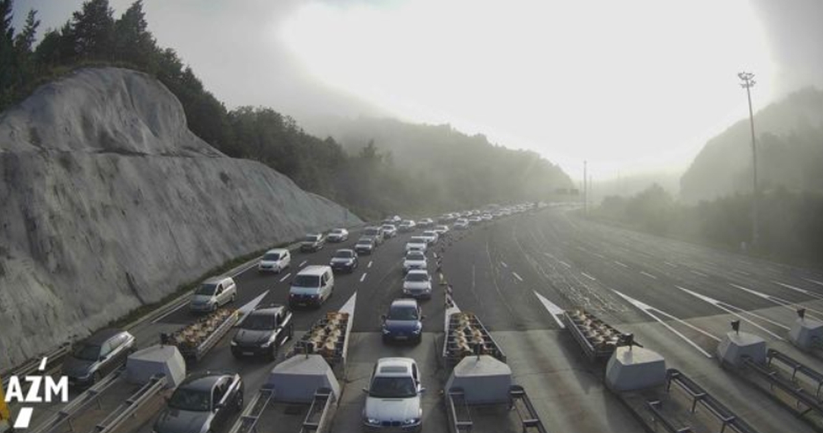 Nesreća na A1, nastala kolona od 4km. Kod Trakošćana se kolona proteže u Sloveniju