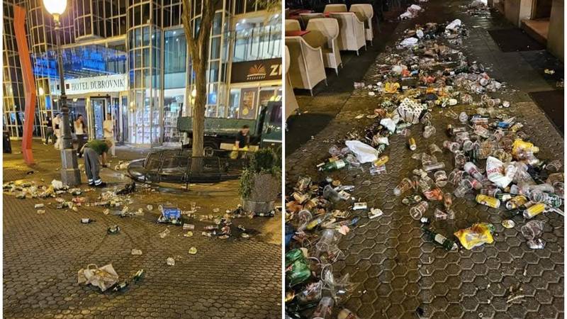 Tužne slike centra Zagreba uoči Thompsonova koncerta: ‘Ovako se voli Hrvatska, dom? Grozno’
