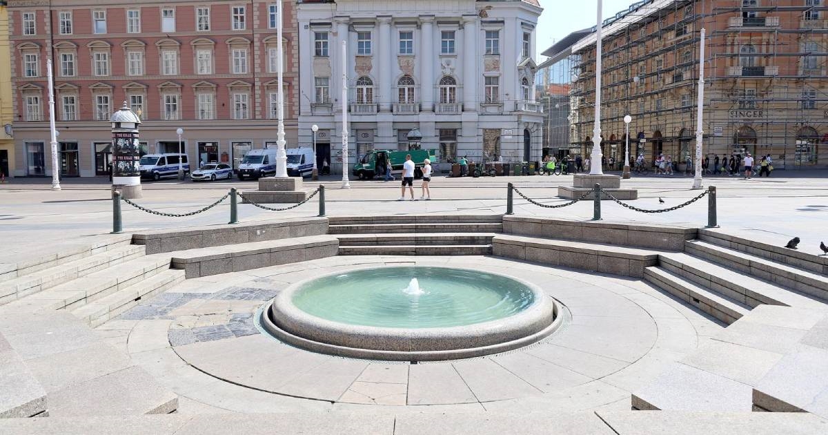 FOTO Trg bana Josipa Jelačića je prazan