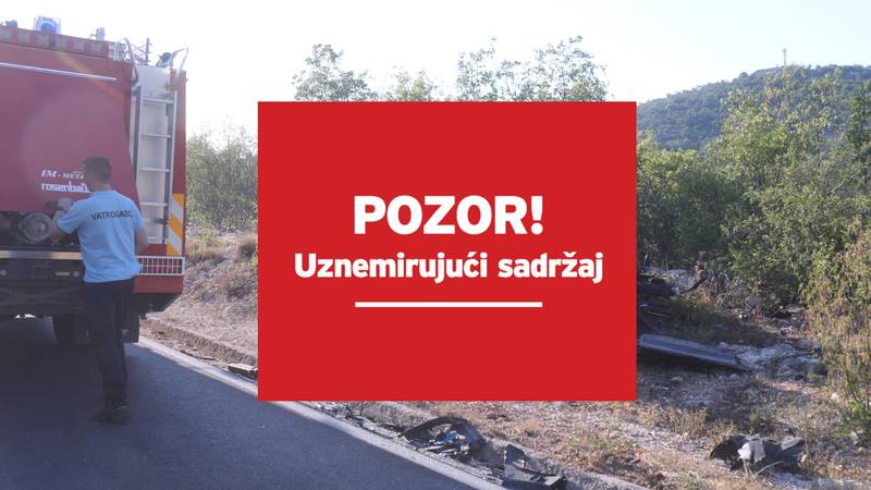 Teška prometna nesreća kod Imotskog: Automobil je sletio u provaliju, zaustavili su promet