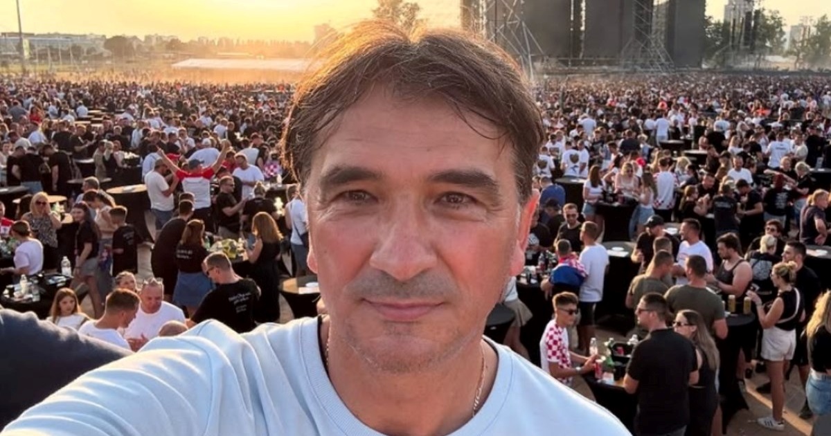 Zlatko Dalić objavio selfie s Hipodroma uoči Thompsonovog koncerta
