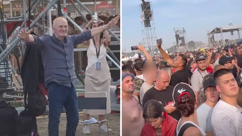 Nastala euforija čim se pojavio! Fanovi Matu Bulića dočekali s  pjesmom na Hipodromu…