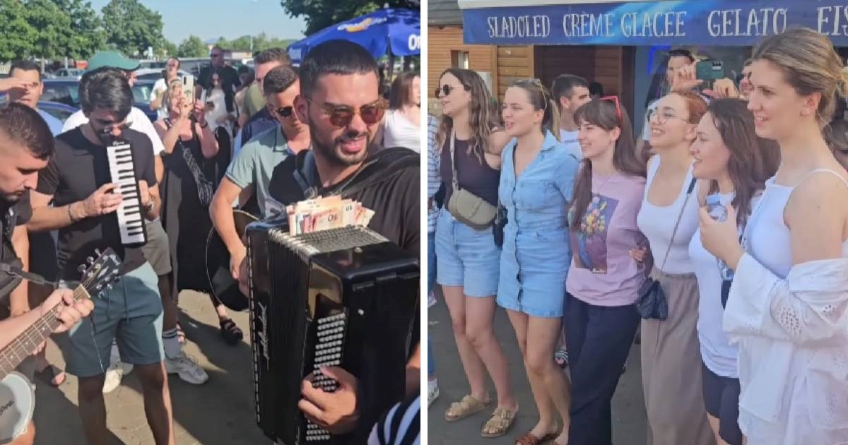 VIDEO Dan nakon Hipodroma ispred Macole se uz harmoniku ori pjesma Prijatelji