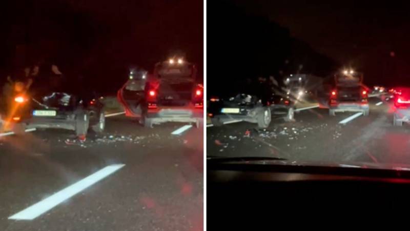VIDEO Sudarila se dva auta na A1 kraj Zdenčine, kolona 4 km