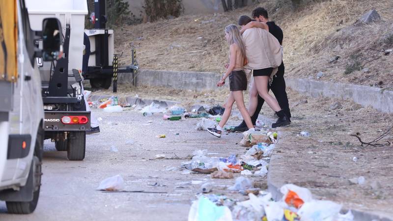 FOTO Jutro nakon prve večeri Ultre: Partijaneri ostali do zore, ceste pune vrećica i otpada…
