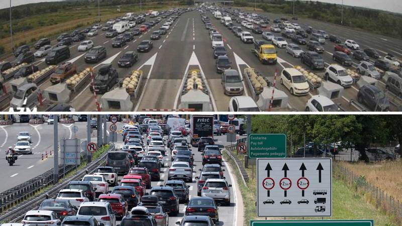FOTO Nastala gužva kod Lučkog, kod Trakošćana kolona 6 km!