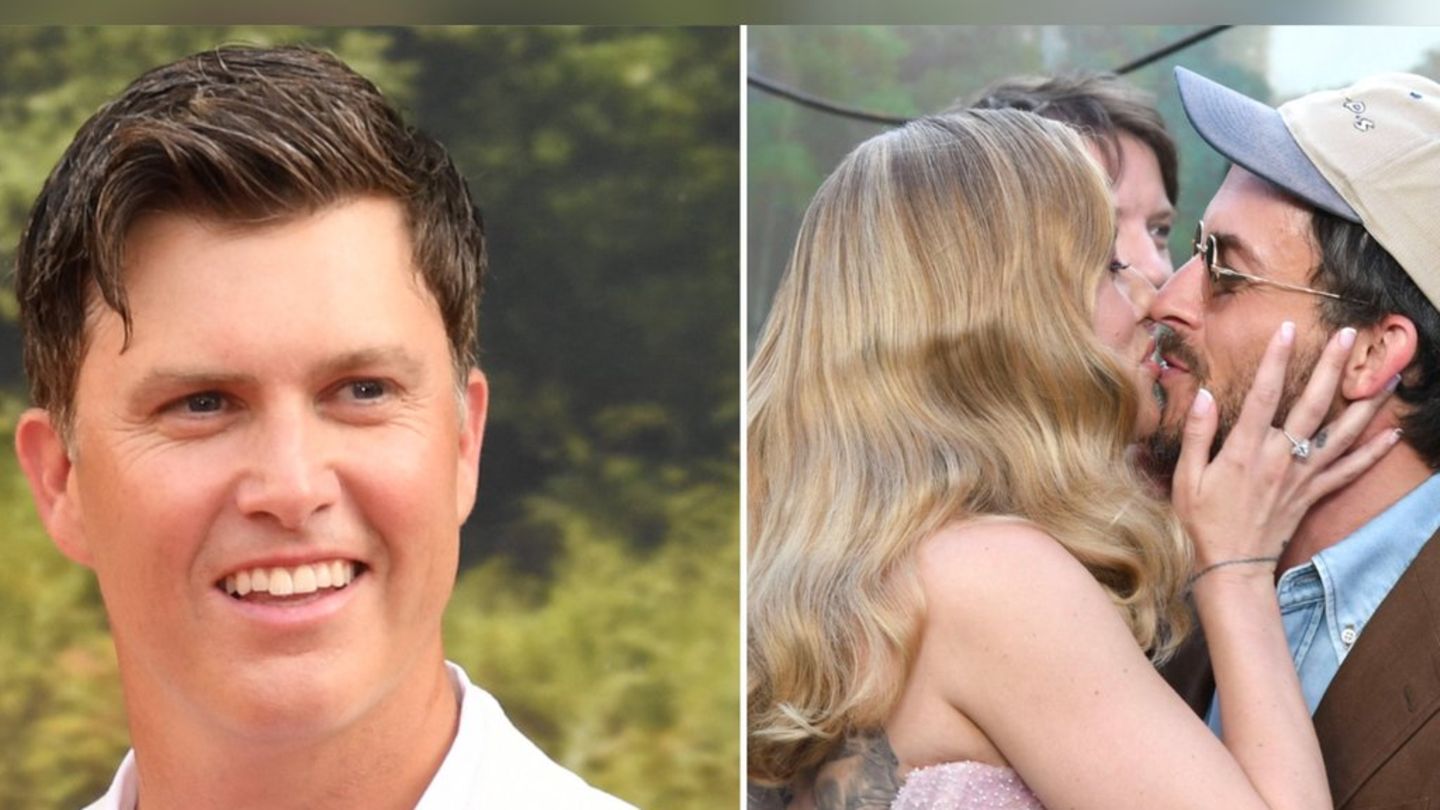 Poljube na crveni tepih Scarlett Johansson: Muž Colin Jost ne vidi prijetnju