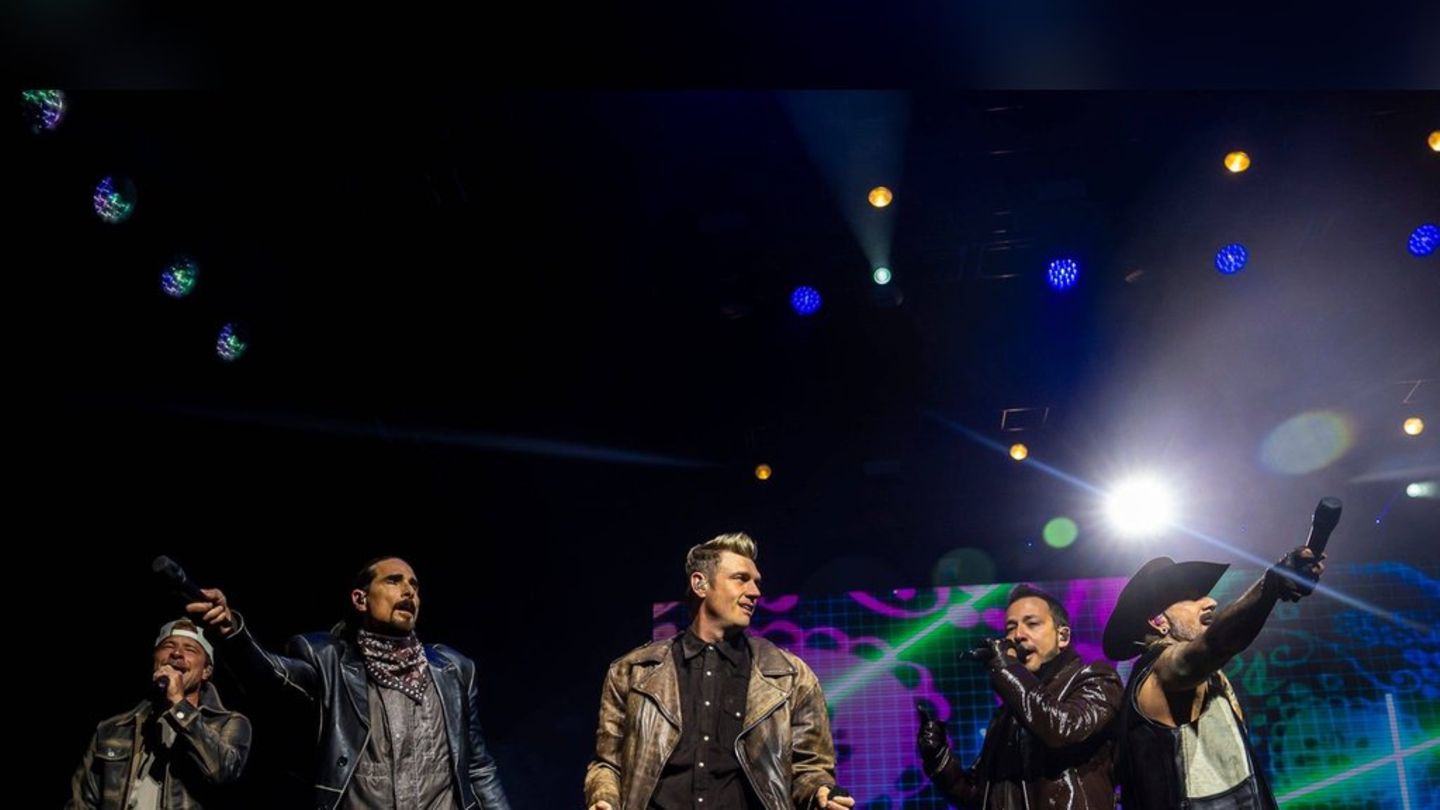 Backstreet Boys u Las Vegasu: komičar Oliver Pocher u uvodnoj emisiji