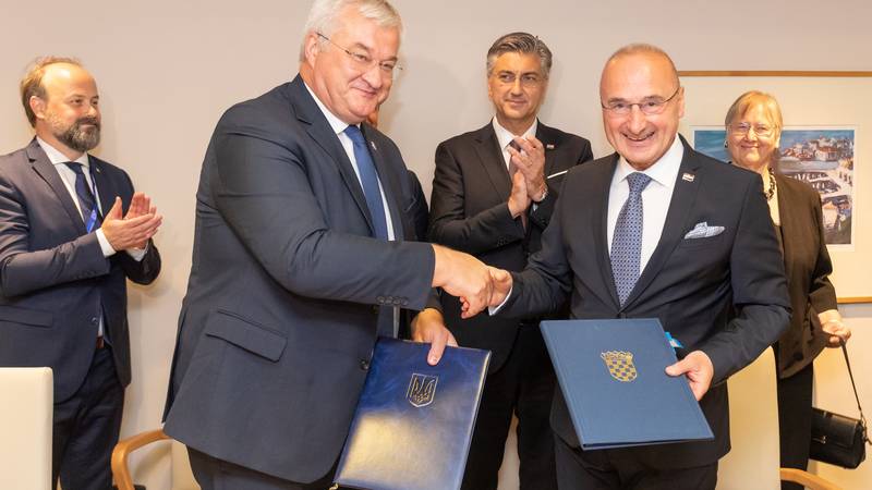 Grlić Radman u Dubrovniku s ukrajinskim ministrom: ‘Rusija ne želi mir. Putin tu neće stati’