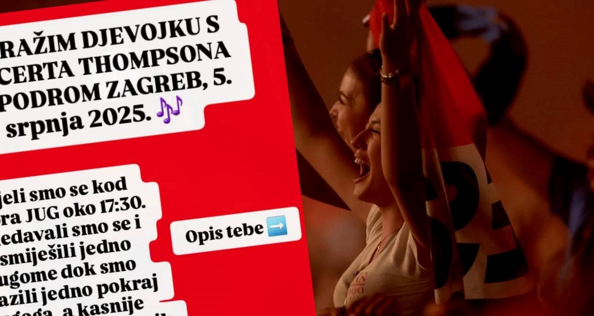 Na Thompsonu iskre frcale na sve strane: “Tražim curu koju sam nosio na ramenima”