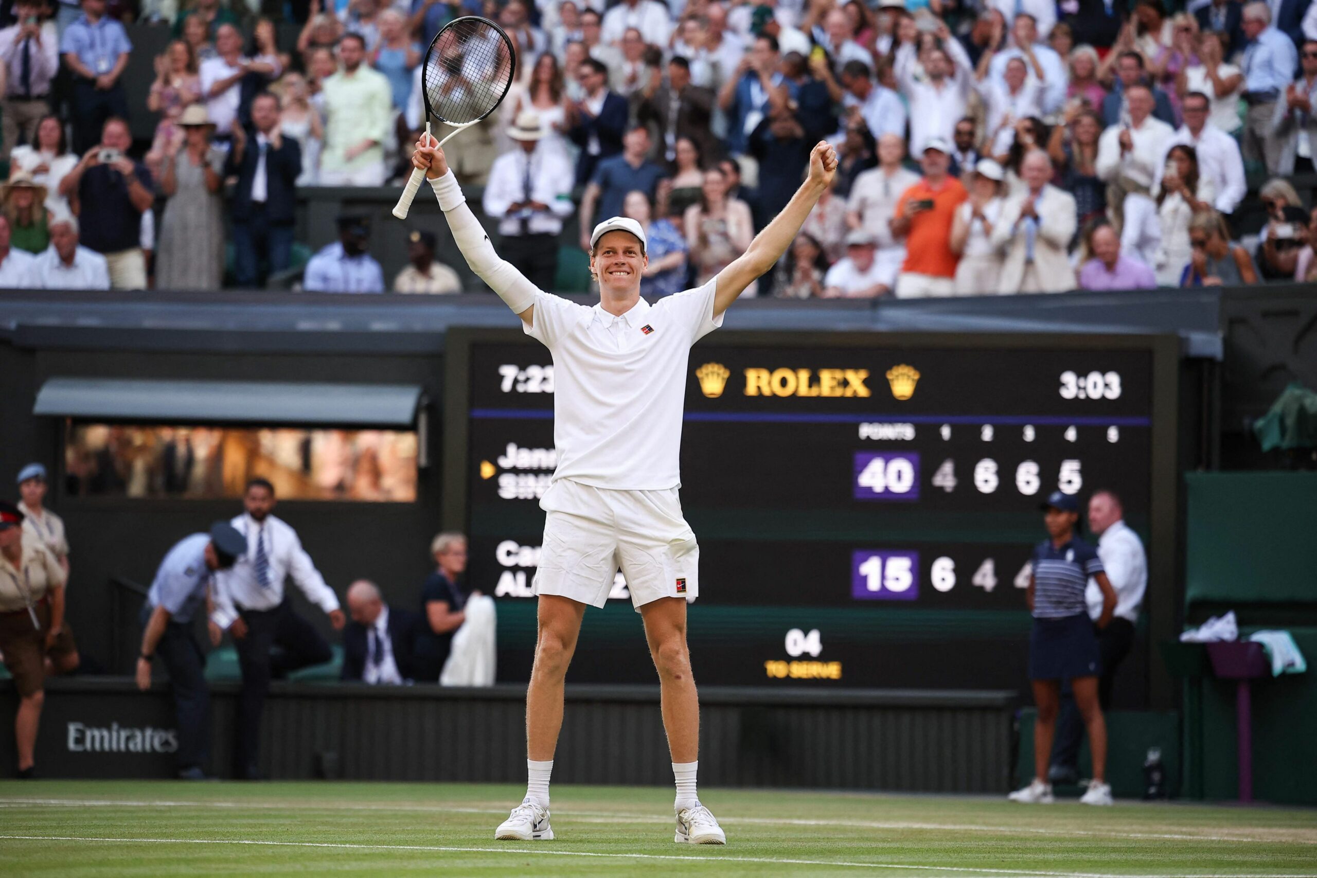 Sinner je osvojio svoj prvi naslov u Wimbledonu pobijedivši Alcaraza