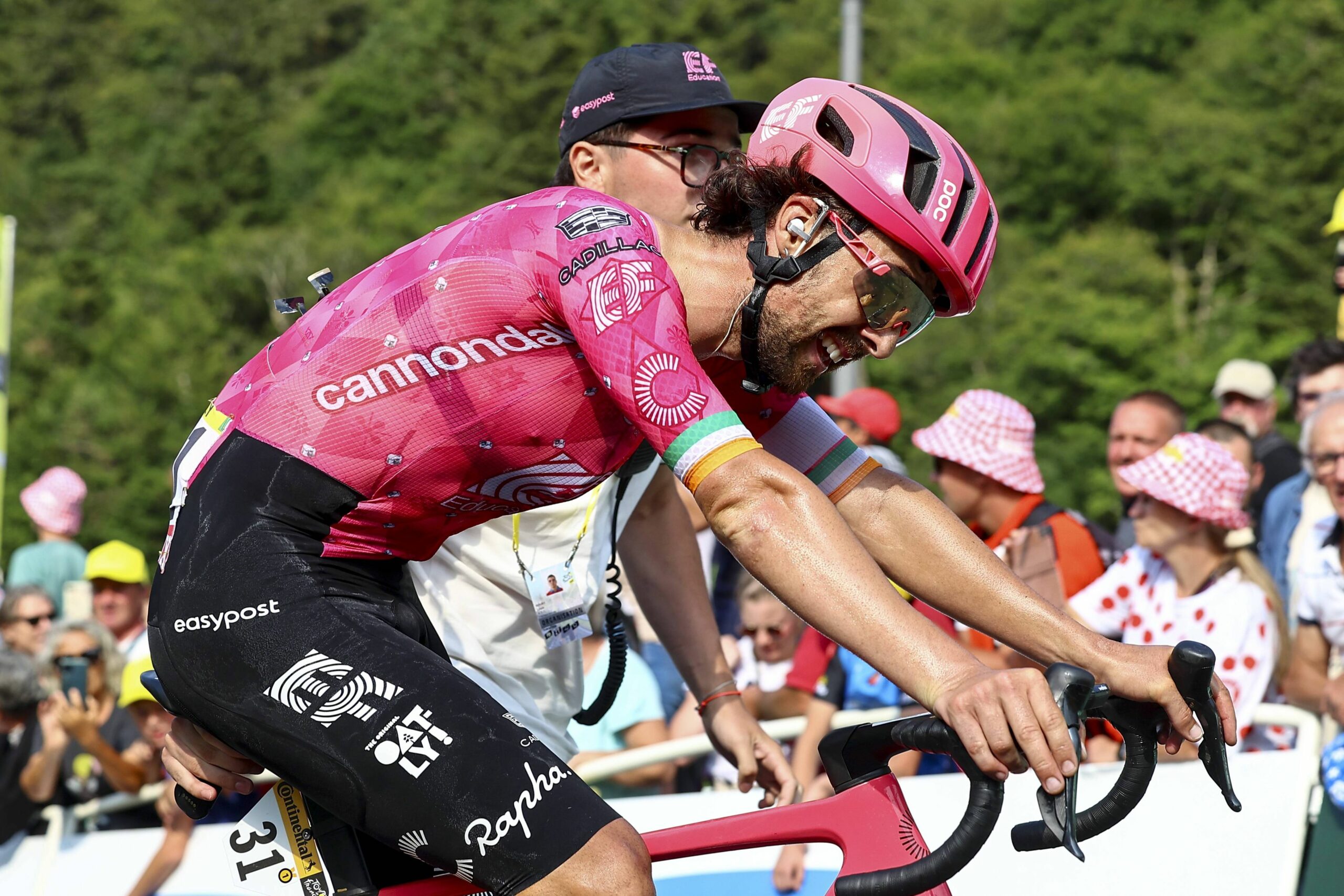 Ben Healy čips žuta u Pogacaru, pobjeda za Simon Yates