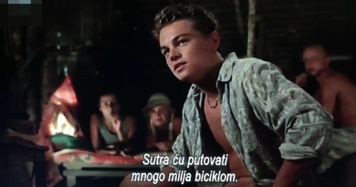 Sjećate li se filma u kojemu je Leonardo DiCaprio izgovorio rečenicu na hrvatskom?