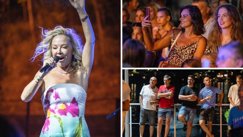 FOTO Maja Šuput u mini ljetnoj haljini oduševila publiku u Zatonu. Pogledajte atmosferu