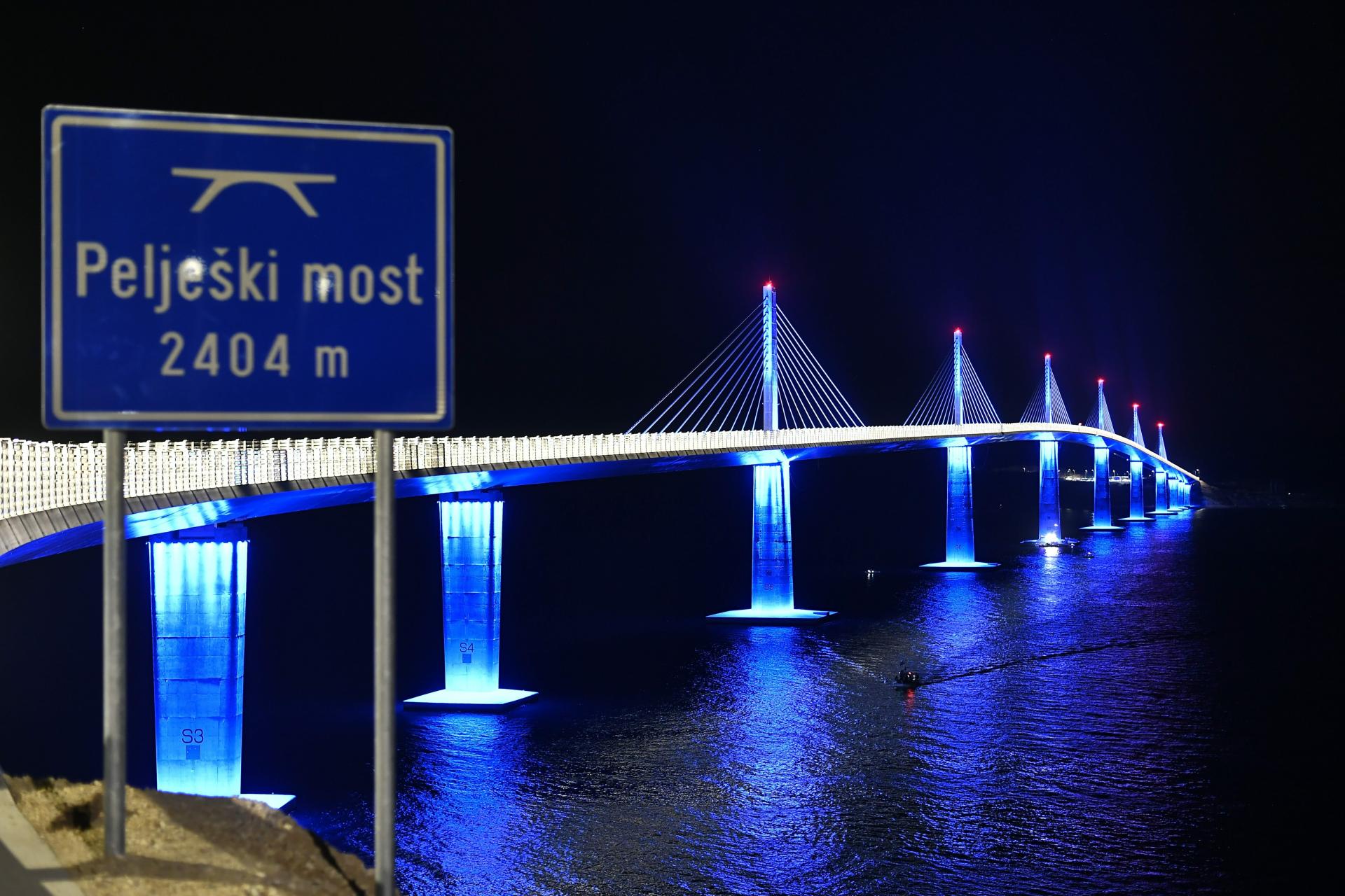 Kod Pelješkog mosta uginuo dupin: Velika vjerojatnost da je u pitanju ljudski faktor, poručuju iz Lignjolov Eging Cluba Neum