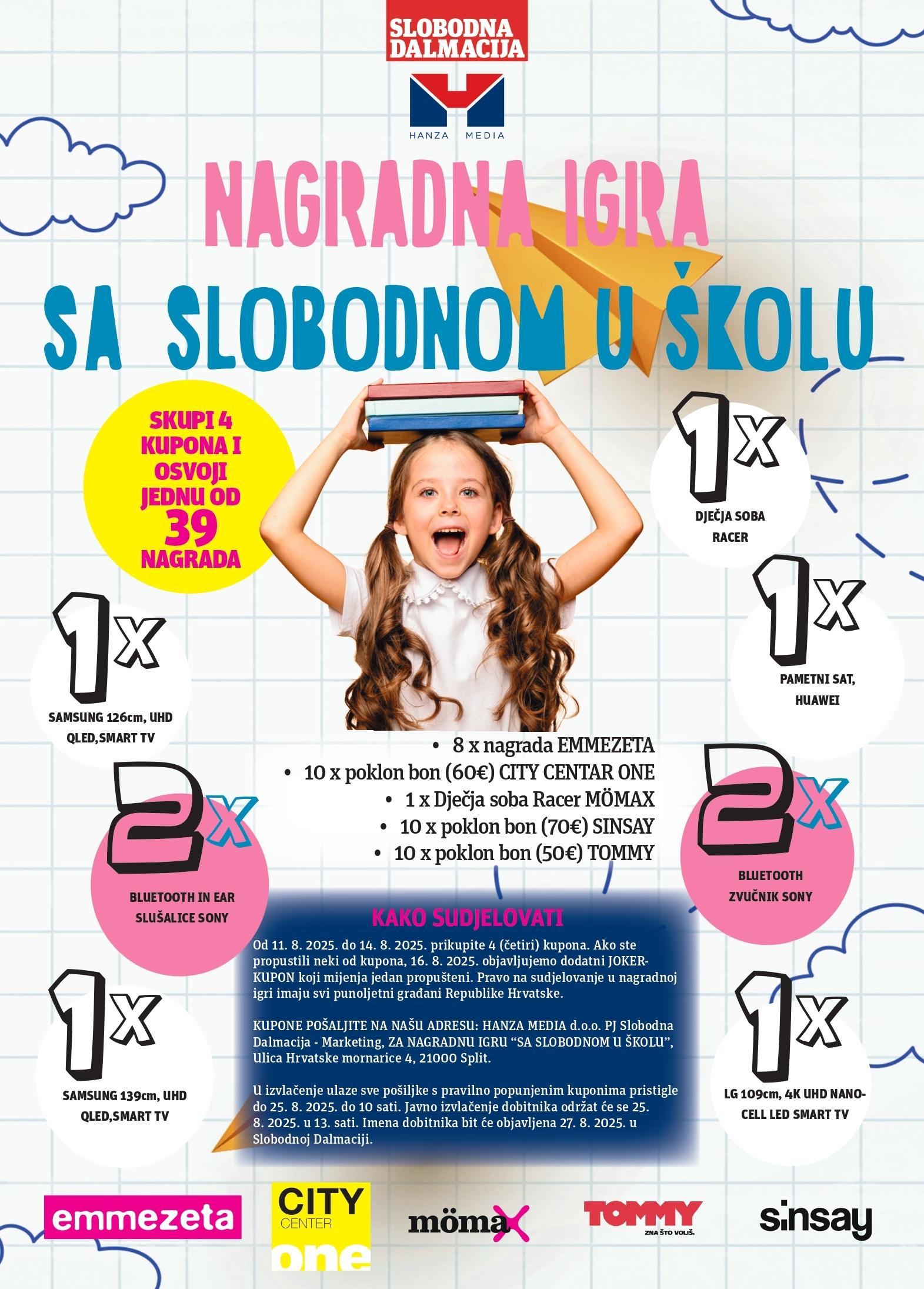 ‘Slobodnu‘ kupi, 4 kupona skupi. DANAS PRVI KUPON!