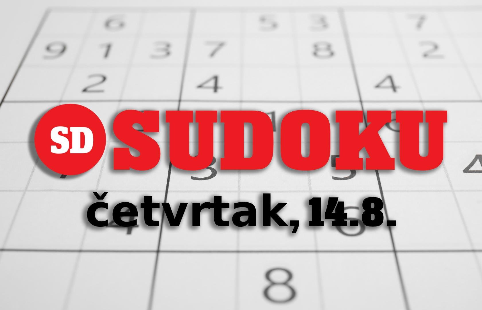 SUDOKU Razvijajte svoje moždane vijuge i zabavite se!