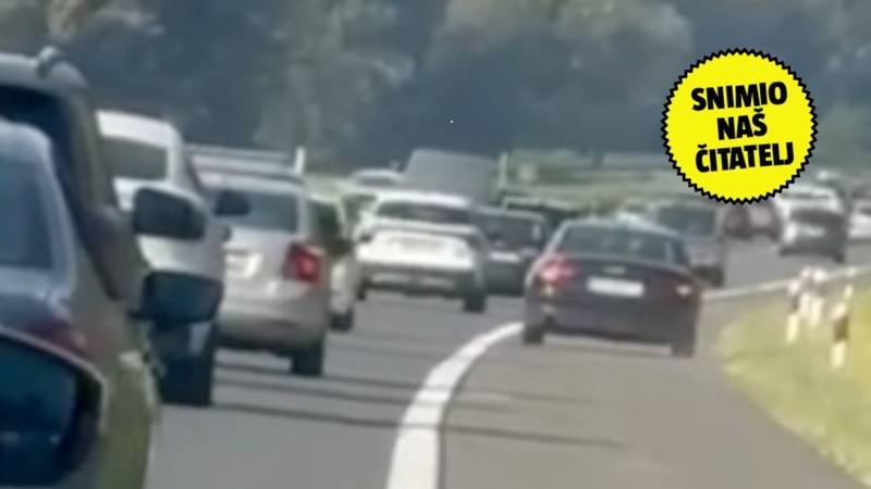 VIDEO Svi su budale, jedino je on pametan. U Audiju pretječe po zaustavnoj kod Bosiljeva!