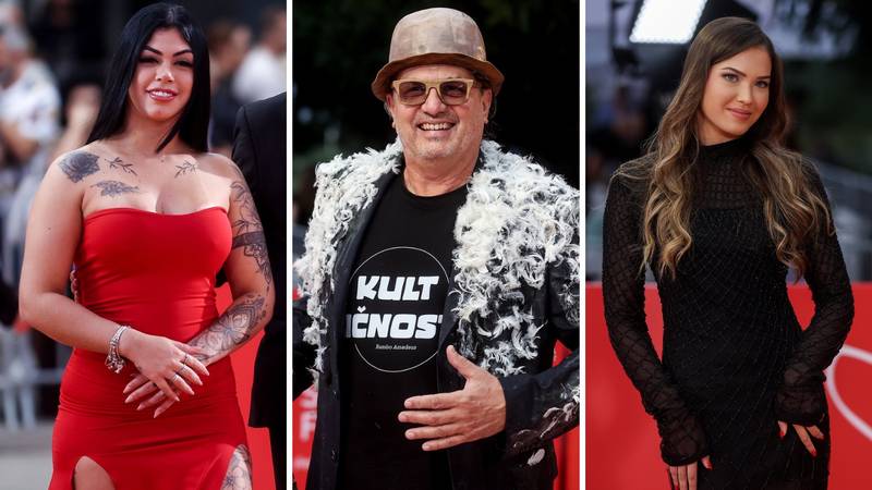 FOTO Druga večer SFF-a: Rambo Amadeus stigao na crveni tepih s perjem i metalnim šeširom