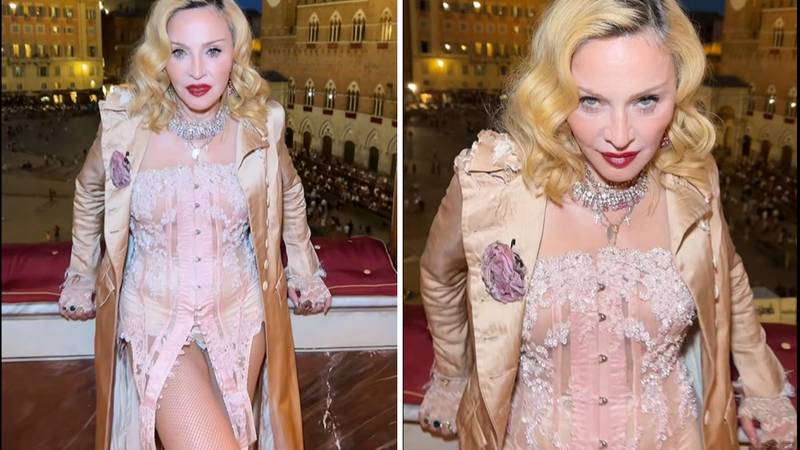 Kakva proslava! Madonna svoj 67. rođendan slavila u Italiji na povijesnoj konjskoj utrci