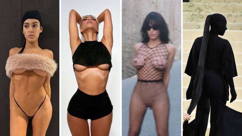 Ne, stvarno se ne šalimo: Ove kombinacije nosile su u javnosti Bianca Censori i Kim Kardashian