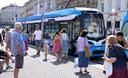 Zagrebačkim tračnicama prometuje ukupno deset novih niskopodnih tramvaja.