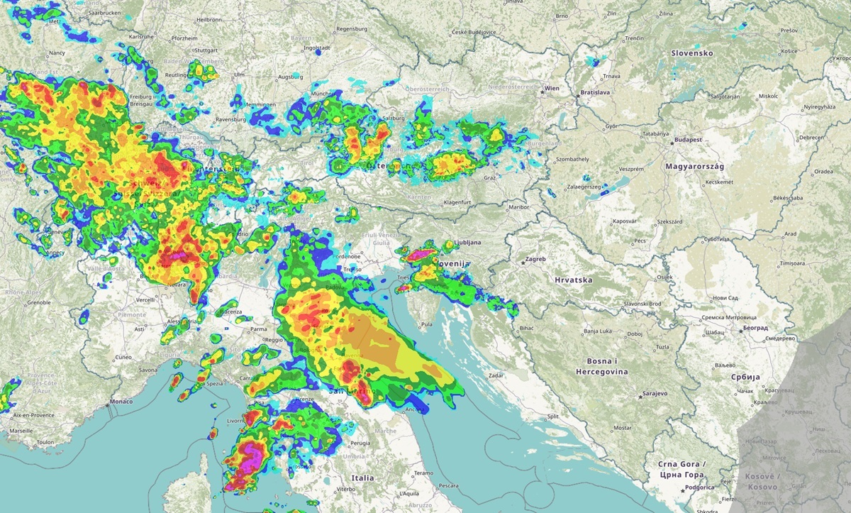 Oluja stiže prema Hrvatskoj. DHMZ objavio posebno upozorenje