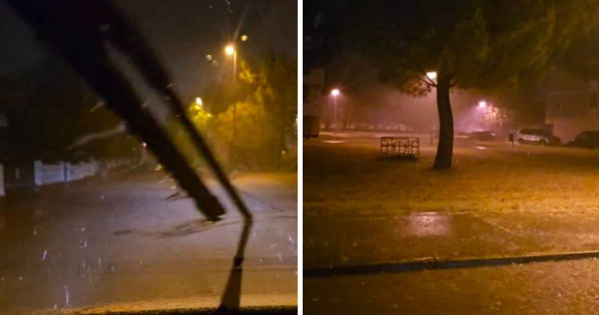 VIDEO Oluja u Istri, padala tuča. Velika promjena u cijeloj zemlji, evo što nas čeka