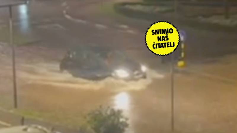 VIDEO Nevrijeme u Umagu: ‘Ulica nam zbog kiše postala rijeka, ljudi nisu mogli voziti’