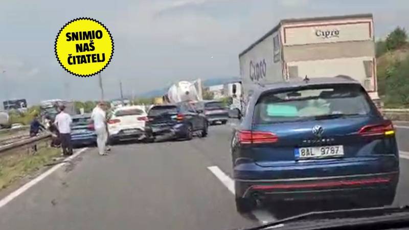 VIDEO Snimka prometne nesreće na obilaznici: 10 ljudi ozlijeđeno, među njima dijete