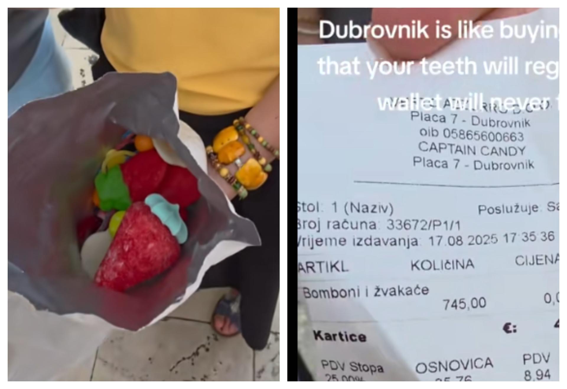 U Dubrovniku kupila bombone, od iznosa nije mogla doći sebi. Ovaj račun se dijeli diljem svijeta. No, ipak nešto čudi…